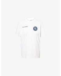 Sporty & Rich - For '47 X The New York Yankees World Series Round-Neck Cotton-Jersey T-Shirt - Lyst