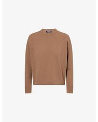 Max Mara - Boxy-Fit Wool And Cashmere-Blend Jumper - Lyst