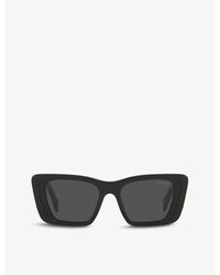 Prada - Pr 08ys Butterfly-shaped Acetate Sunglasses - Lyst
