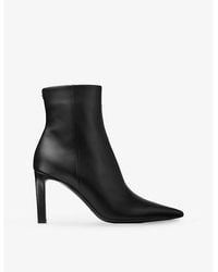 Jimmy Choo - Frankie Ab 85 Leather Ankle Boots - Lyst
