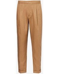 CHE - Relaxed-fit High-rise Linen Trouser - Lyst