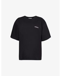Fiorucci - Collection Zero Brand-print Cotton-jersey T-shirt - Lyst