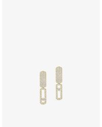 Messika - Imperial Move Small 18Ct And 0.70Ct Diamond Earrings - Lyst