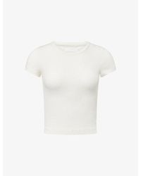 Citizens of Humanity - Nello Ribbed Knit T-Shirt - Lyst