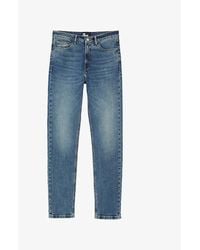 The Kooples - Mid-Wash Straight-Leg Mid-Rise Jeans - Lyst