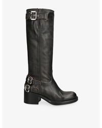 Chloé - Dakota Leather Knee Boots - Lyst