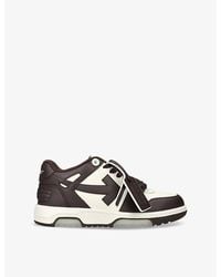 Off-White c/o Virgil Abloh - Out Of Office Leather Low-Top Trainers - Lyst