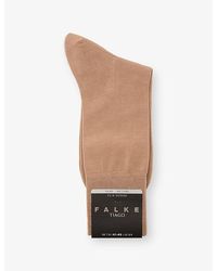 FALKE - Tiago Cotton-Blend Socks - Lyst