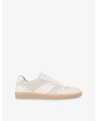 Kurt Geiger - Lloyd Leather And Mesh Trainers - Lyst