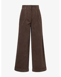 4th & Reckless - Hughes Tailored Corduroy Cotton Trousers - Lyst