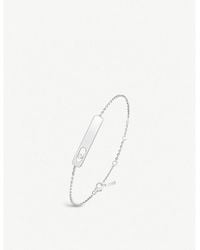 Messika - My First 18ct White-gold And Diamond Bracelet - Lyst