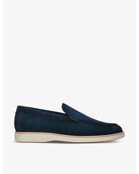 Magnanni - Paraiso Slip-on Suede Loafers - Lyst