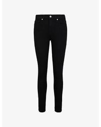GOOD AMERICAN - Good Legs Crop Skinny High-Rise Jeans - Lyst