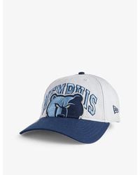 KTZ - 9twenty Memphis Grizzlies Nba Brand-embroidered Cotton Baseball Cap - Lyst