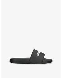 Burberry - Furley Rubber Sliders - Lyst