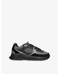 Cleens - Onesixty Runner Suede And Mesh Trainers - Lyst