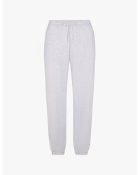 Skims - Elasticated-waist Fleece jogging Bottom - Lyst
