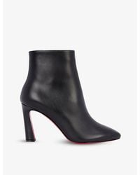 Christian Louboutin - So Eleonor 85 Leather Heeled Ankle Boots - Lyst