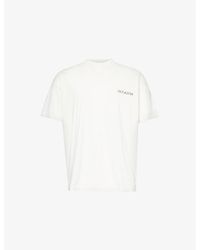 Cole Buxton - Flame Brand-print Cotton-jersey T-shirt - Lyst