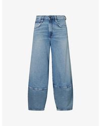 Agolde - Lantern Mid-Rise Denim Jeans - Lyst