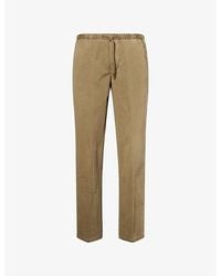 Citizens of Humanity - Relaxed-Fit Straight-Leg Cotton And Linen-Blend Trousers - Lyst