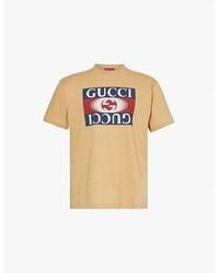 Gucci - Mirrored Gg Logo T-Shirt - Lyst