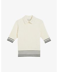 Ted Baker - Morliee Puff-sleeve Knitted Jumper - Lyst