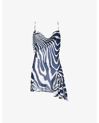 Rat & Boa - Rosela Printed Woven Mini Dress - Lyst