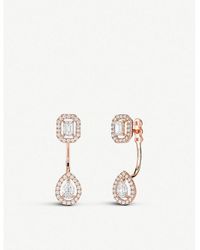 Messika - My Twin Toi & Moi 18ct -gold And Diamond Earrings - Lyst