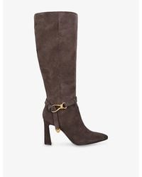 Steve Madden - Sirrens Suede Boots - Lyst