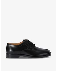 Maison Margiela - Tabi Lace-Up Leather Shoes - Lyst