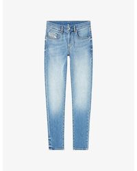 DIESEL - 2019 D-Strukt 0Adbk Slim-Leg Denim Jeans - Lyst