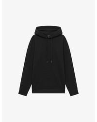 Reiss - Fabien Long-Sleeve Stretch-Jersey Hoody - Lyst