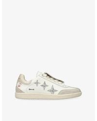 Duke & Dexter - Plus Duke Doodle Leather Trainers - Lyst