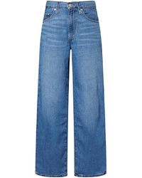 Levi's - Baggy Dad Straight-Leg Denim And Linen Jeans - Lyst