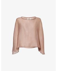 4th & Reckless - Shar Sheer Cape Top - Lyst