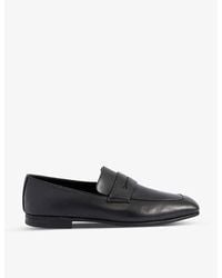 ZEGNA - L'Asola Leather Penny Loafers - Lyst