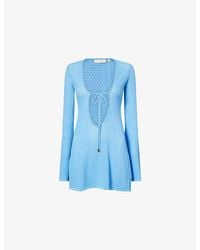 Cheap Monday - Montego Mini Tie Dress - Lyst