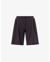 Seventh - V3 Raw-Hem Cotton Shorts - Lyst