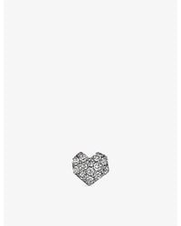 Kismet by Milka - Petit Cherish 0.07Ct Diamond Stud Earring - Lyst