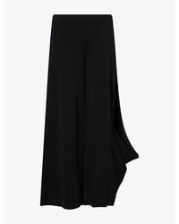 CFCL - Ac Milan Draped Knitted Trousers - Lyst