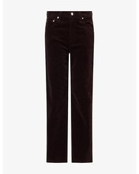 Citizens of Humanity - Palma Straight-Leg Corduroy Jeans - Lyst