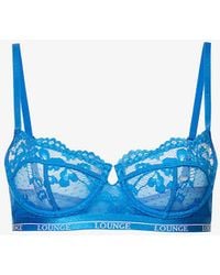 Lounge Underwear - Blossom Stretch-lace Balconette Bra - Lyst