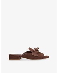 Pedro Garcia - Enna Suede Mules - Lyst