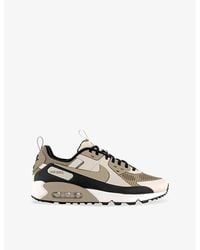 Nike - Air Max 90 Drift Leather And Mesh Low-Top Trainers - Lyst