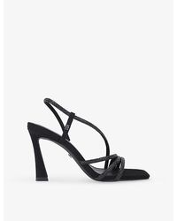 KG by Kurt Geiger - Sweetie Gem Woven Heeled Slingbacks - Lyst