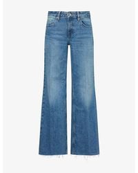 GOOD AMERICAN - Vintage Low-Rise Loose Denim Jeans - Lyst