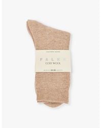 FALKE - Cosy Wool Brand-Print Knit Socks - Lyst