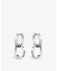 Cartier - Love 18Ct- Hoop Earrings - Lyst