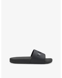 HUGO - Branded Woven Sliders - Lyst